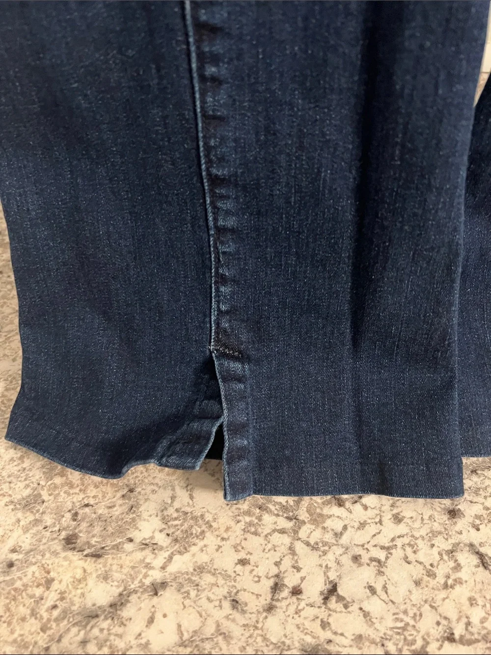 J Brand Dark High Waist Trouser Wide Flare Leg Jeans
